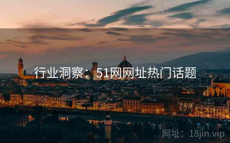 行业洞察：51网网址热门话题