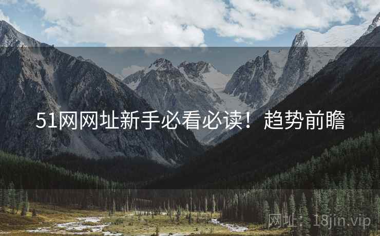 51网网址新手必看必读！趋势前瞻