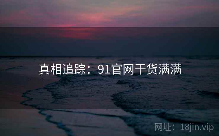 真相追踪：91官网干货满满