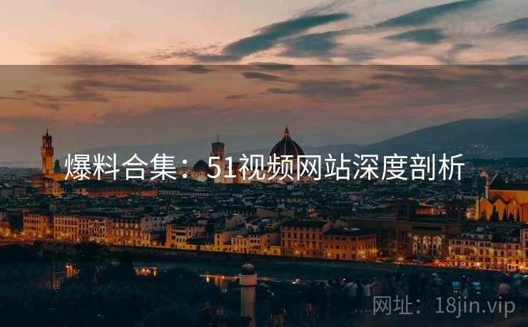爆料合集：51视频网站深度剖析